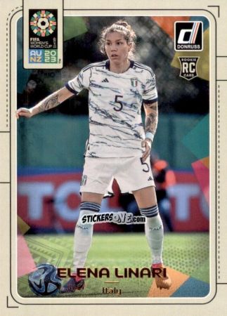 Sticker Elena Linari - Donruss Soccer FIFA Women's World Cup 2023
 n. 81 - Panini