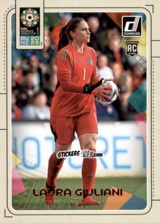 Sticker Laura Giuliani - Donruss Soccer FIFA Women's World Cup 2023
 n. 83 - Panini