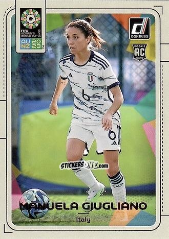 Sticker Manuela Giugliano - Donruss Soccer FIFA Women's World Cup 2023
 n. 84 - Panini