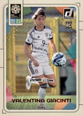 Cromo Valentina Giacinti - Donruss Soccer FIFA Women's World Cup 2023
 n. 85 - Panini