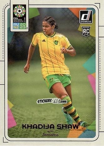 Sticker Khadija Shaw - Donruss Soccer FIFA Women's World Cup 2023
 n. 90 - Panini