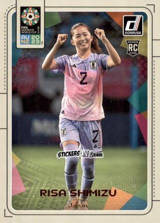 Sticker Risa Shimizu - Donruss Soccer FIFA Women's World Cup 2023
 n. 95 - Panini