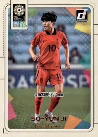 Figurina So-Yun Ji - Donruss Soccer FIFA Women's World Cup 2023
 n. 103 - Panini