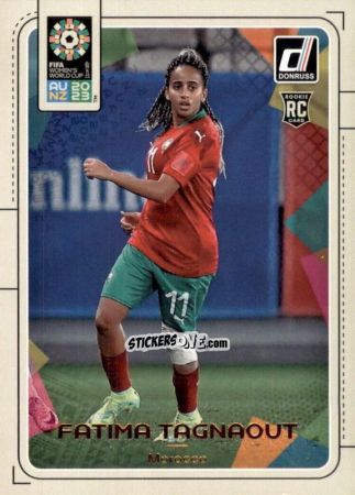 Cromo Fatima Tagnaout - Donruss Soccer FIFA Women's World Cup 2023
 n. 104 - Panini