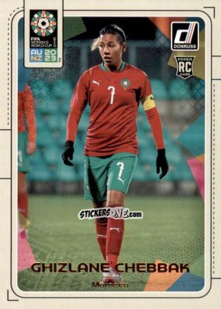 Sticker Ghizlane Chebbak - Donruss Soccer FIFA Women's World Cup 2023
 n. 105 - Panini