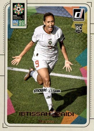 Sticker Ibtissam Jraidi - Donruss Soccer FIFA Women's World Cup 2023
 n. 109 - Panini