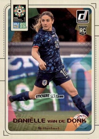 Sticker Danielle van de Donk - Donruss Soccer FIFA Women's World Cup 2023
 n. 110 - Panini