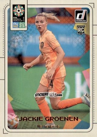 Cromo Jackie Groenen - Donruss Soccer FIFA Women's World Cup 2023
 n. 112 - Panini