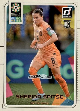 Figurina Sherida Spitse - Donruss Soccer FIFA Women's World Cup 2023
 n. 114 - Panini