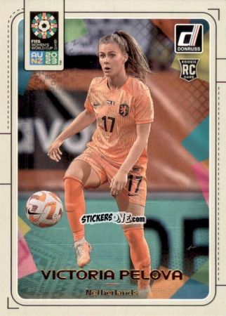 Sticker Victoria Pelova - Donruss Soccer FIFA Women's World Cup 2023
 n. 115 - Panini