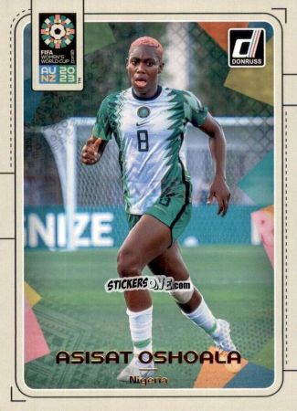 Figurina Asisat Oshoala - Donruss Soccer FIFA Women's World Cup 2023
 n. 122 - Panini
