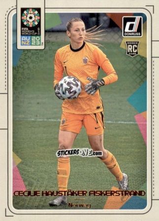 Sticker Cecilie Haustaker Fiskerstrand - Donruss Soccer FIFA Women's World Cup 2023
 n. 129 - Panini