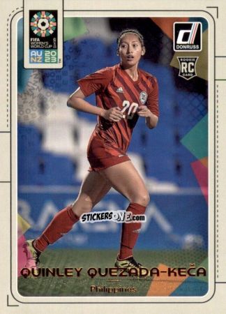 Sticker Quinley Quezada-Keca - Donruss Soccer FIFA Women's World Cup 2023
 n. 142 - Panini