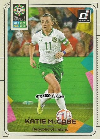 Sticker Katie McCabe - Donruss Soccer FIFA Women's World Cup 2023
 n. 155 - Panini