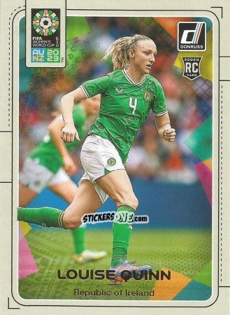 Sticker Louise Quinn - Donruss Soccer FIFA Women's World Cup 2023
 n. 156 - Panini