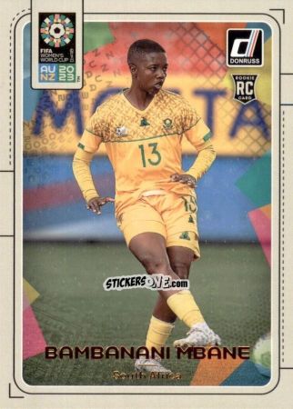 Sticker Bambanani Mbane - Donruss Soccer FIFA Women's World Cup 2023
 n. 159 - Panini