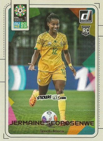 Sticker Jermaine Seoposenwe - Donruss Soccer FIFA Women's World Cup 2023
 n. 160 - Panini
