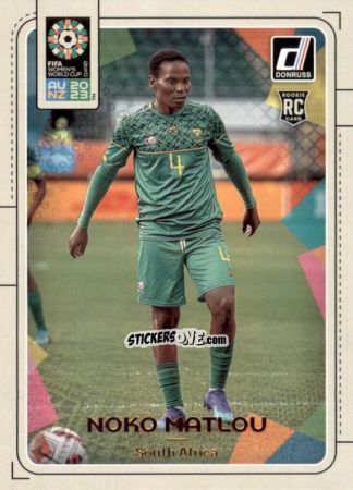 Sticker Noko Matlou - Donruss Soccer FIFA Women's World Cup 2023
 n. 162 - Panini