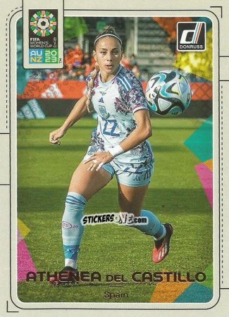 Cromo Athenea del Castillo - Donruss Soccer FIFA Women's World Cup 2023
 n. 165 - Panini