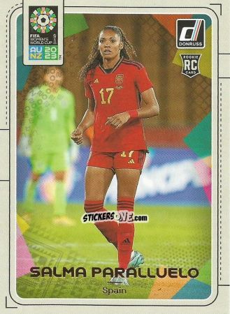 Figurina Salma Paralluelo - Donruss Soccer FIFA Women's World Cup 2023
 n. 169 - Panini