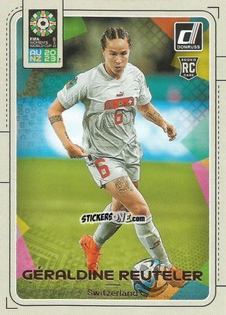 Sticker Géraldine Reuteler - Donruss Soccer FIFA Women's World Cup 2023
 n. 181 - Panini
