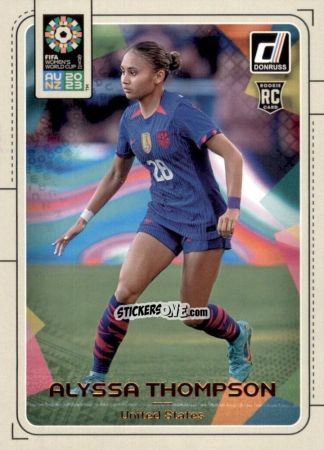 Sticker Alyssa Thompson - Donruss Soccer FIFA Women's World Cup 2023
 n. 183 - Panini