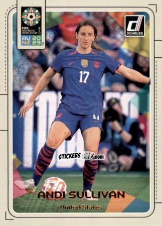Sticker Andi Sullivan - Donruss Soccer FIFA Women's World Cup 2023
 n. 184 - Panini