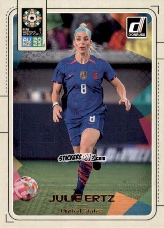 Cromo Julie Ertz - Donruss Soccer FIFA Women's World Cup 2023
 n. 186 - Panini
