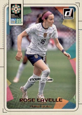 Sticker Rose Lavelle - Donruss Soccer FIFA Women's World Cup 2023
 n. 187 - Panini