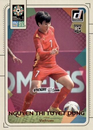 Sticker Nguyen Thi Tuyet Dung - Donruss Soccer FIFA Women's World Cup 2023
 n. 192 - Panini