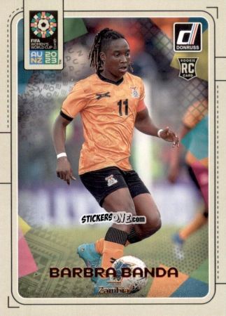 Sticker Barbra Banda - Donruss Soccer FIFA Women's World Cup 2023
 n. 195 - Panini