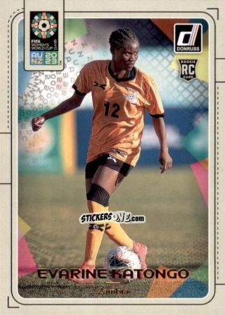 Sticker Evarine Katongo - Donruss Soccer FIFA Women's World Cup 2023
 n. 196 - Panini