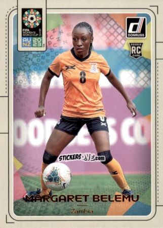 Sticker Margaret Belemu - Donruss Soccer FIFA Women's World Cup 2023
 n. 198 - Panini