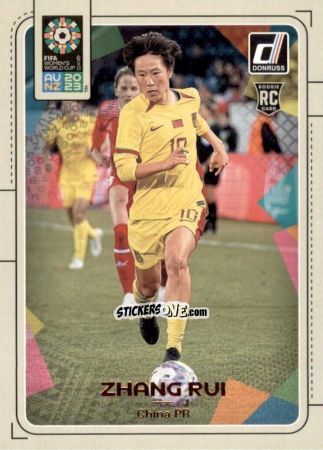 Sticker Zhang Rui - Donruss Soccer FIFA Women's World Cup 2023
 n. 200 - Panini