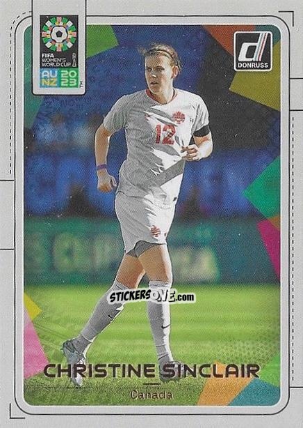 Sticker Christine Sinclair - Donruss Soccer FIFA Women's World Cup 2023
 n. 203 - Panini