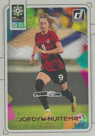 Sticker Jordyn Huitema - Donruss Soccer FIFA Women's World Cup 2023
 n. 204 - Panini