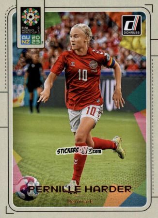Cromo Pernille Harder - Donruss Soccer FIFA Women's World Cup 2023
 n. 205 - Panini