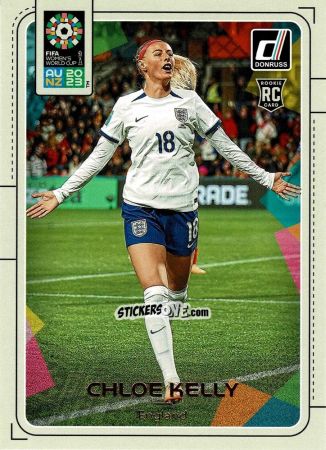 Sticker Chloe Kelly - Donruss Soccer FIFA Women's World Cup 2023
 n. 206 - Panini