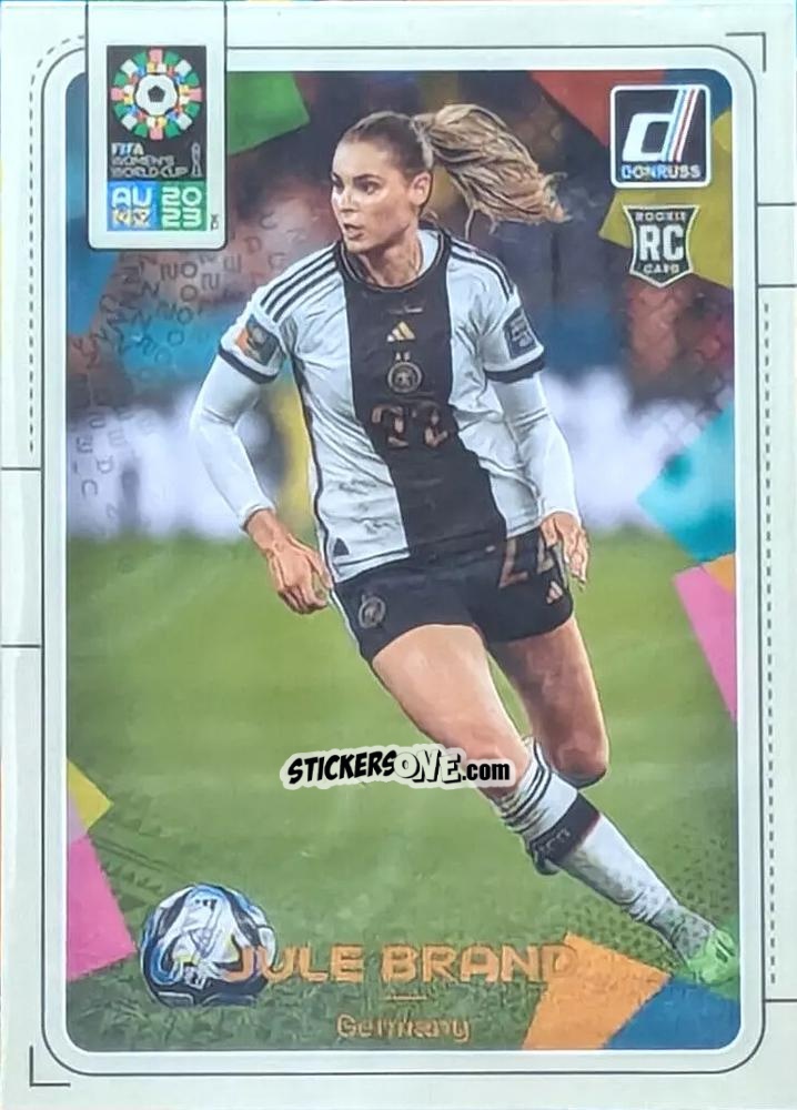 Sticker Jule Brand - Donruss Soccer FIFA Women's World Cup 2023
 n. 212 - Panini
