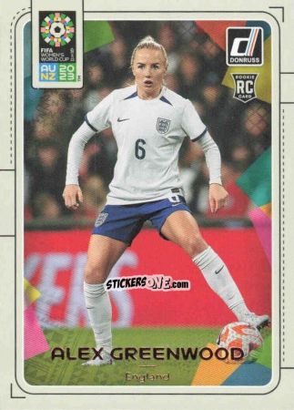Sticker Alex Greenwood - Donruss Soccer FIFA Women's World Cup 2023
 n. 222 - Panini