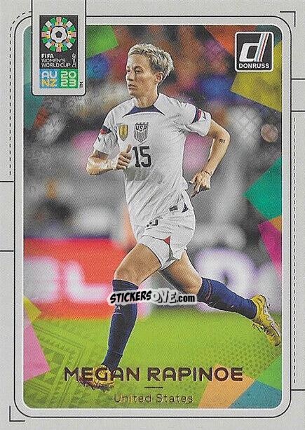 Cromo Megan Rapinoe - Donruss Soccer FIFA Women's World Cup 2023
 n. 230 - Panini