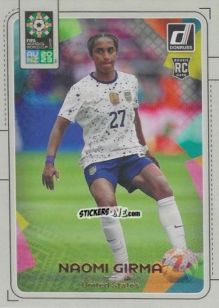 Sticker Naomi Girma - Donruss Soccer FIFA Women's World Cup 2023
 n. 231 - Panini