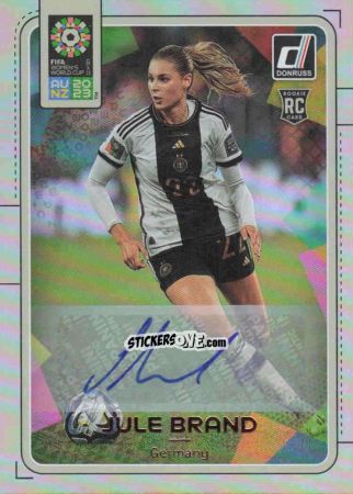 Sticker Jule Brand - Donruss Soccer FIFA Women's World Cup 2023
 n. ASP212 - Panini