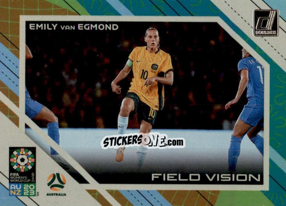 Sticker Emily van Egmond - Donruss Soccer FIFA Women's World Cup 2023
 n. FV1 - Panini