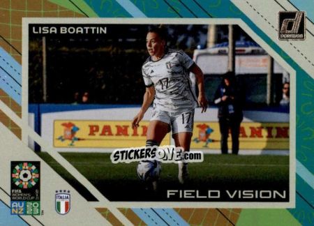 Cromo Lisa Boattin - Donruss Soccer FIFA Women's World Cup 2023
 n. FV11 - Panini