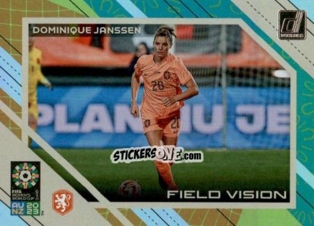 Sticker Dominique Janssen - Donruss Soccer FIFA Women's World Cup 2023
 n. FV15 - Panini