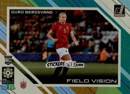 Cromo Guro Bergsvand - Donruss Soccer FIFA Women's World Cup 2023
 n. FV17 - Panini