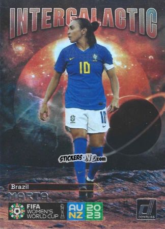 Figurina Marta - Donruss Soccer FIFA Women's World Cup 2023
 n. I2 - Panini