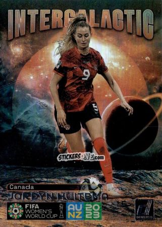 Sticker Jordyn Huitema - Donruss Soccer FIFA Women's World Cup 2023
 n. I3 - Panini