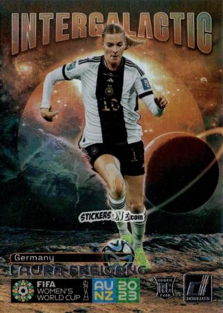 Sticker Laura Freigang - Donruss Soccer FIFA Women's World Cup 2023
 n. I8 - Panini